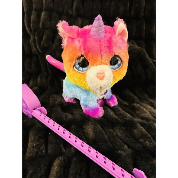 Hasbro FurReal Unicorn Rainbow Kitty Kitten Cat Walk A Lots Talks A Lot 2018 - Picture 2 of 5